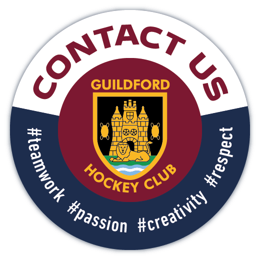Contact Us Badge | Guildford Hockey Club