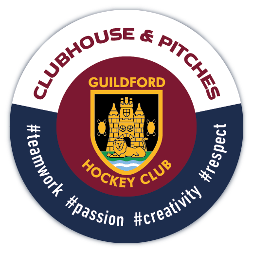 Clubhouse and Pitches Badge | Guildford Hockey Club